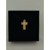 Pendentif croix en or jaune 18 carats