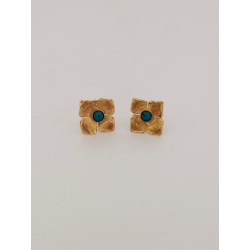 Boucles oreilles fleurs bébé