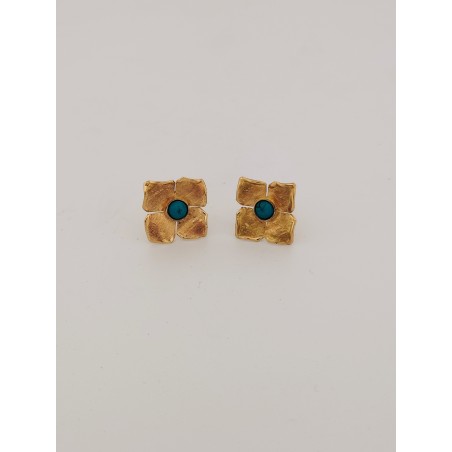 Boucles oreilles fleurs bébé