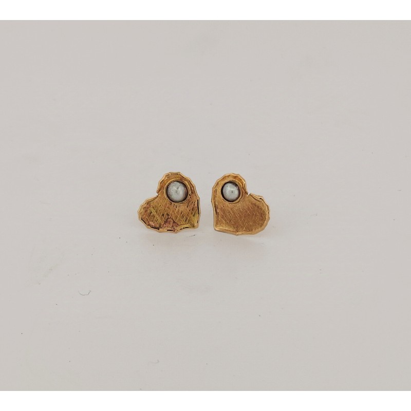 Boucles d'oreilles coeur bébé