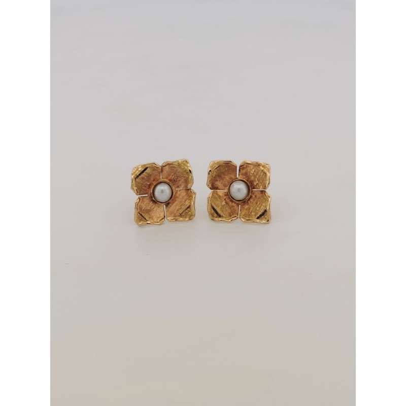 Boucles d'oreilles fleurs adultes