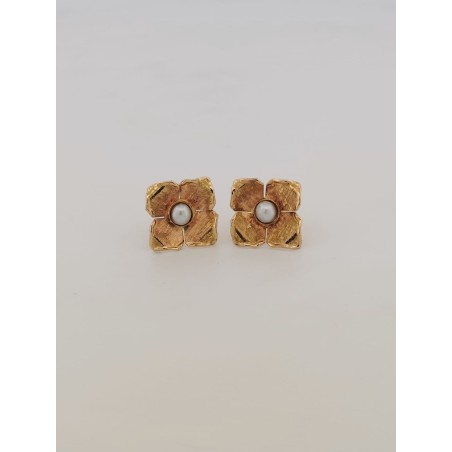 Boucles d'oreilles fleurs adultes