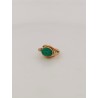 Bague chrysoprase diamants