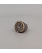 Bague pièce antique